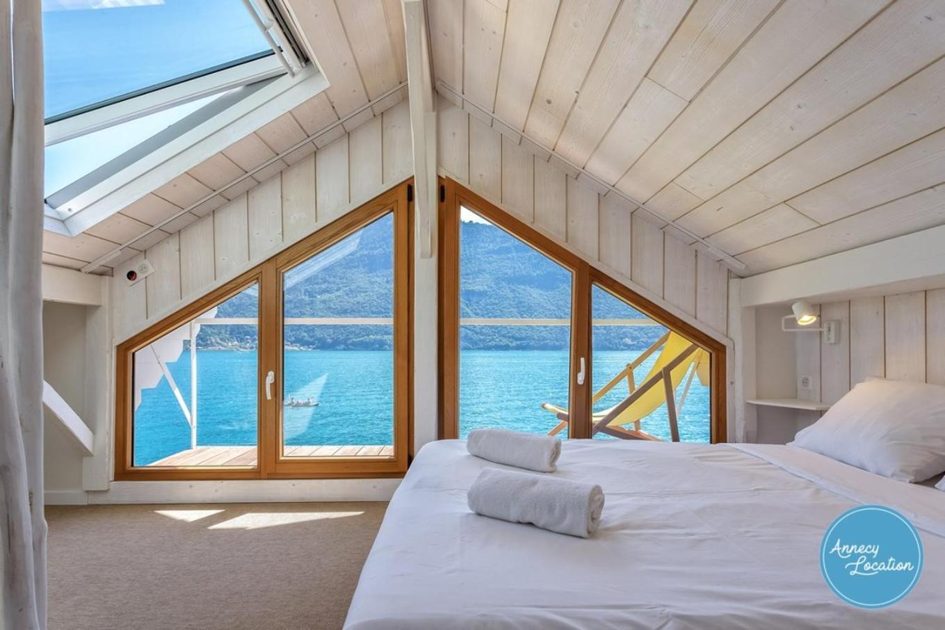 Chalet Coquillage Waterfront Escape On Lake Дуссар Экстерьер фото