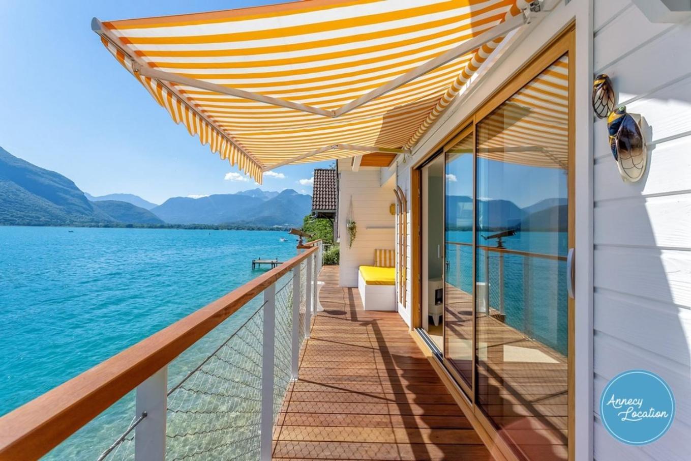 Chalet Coquillage Waterfront Escape On Lake Дуссар Экстерьер фото