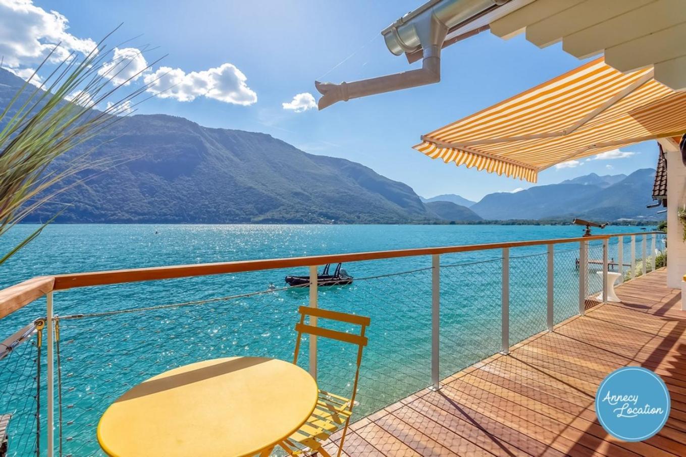 Chalet Coquillage Waterfront Escape On Lake Дуссар Экстерьер фото