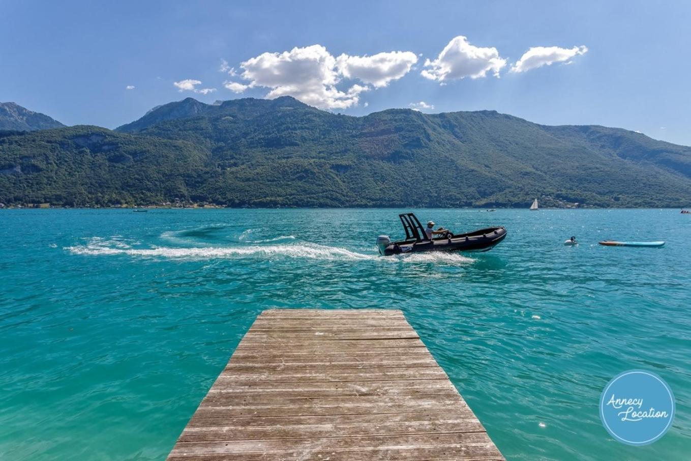 Chalet Coquillage Waterfront Escape On Lake Дуссар Экстерьер фото