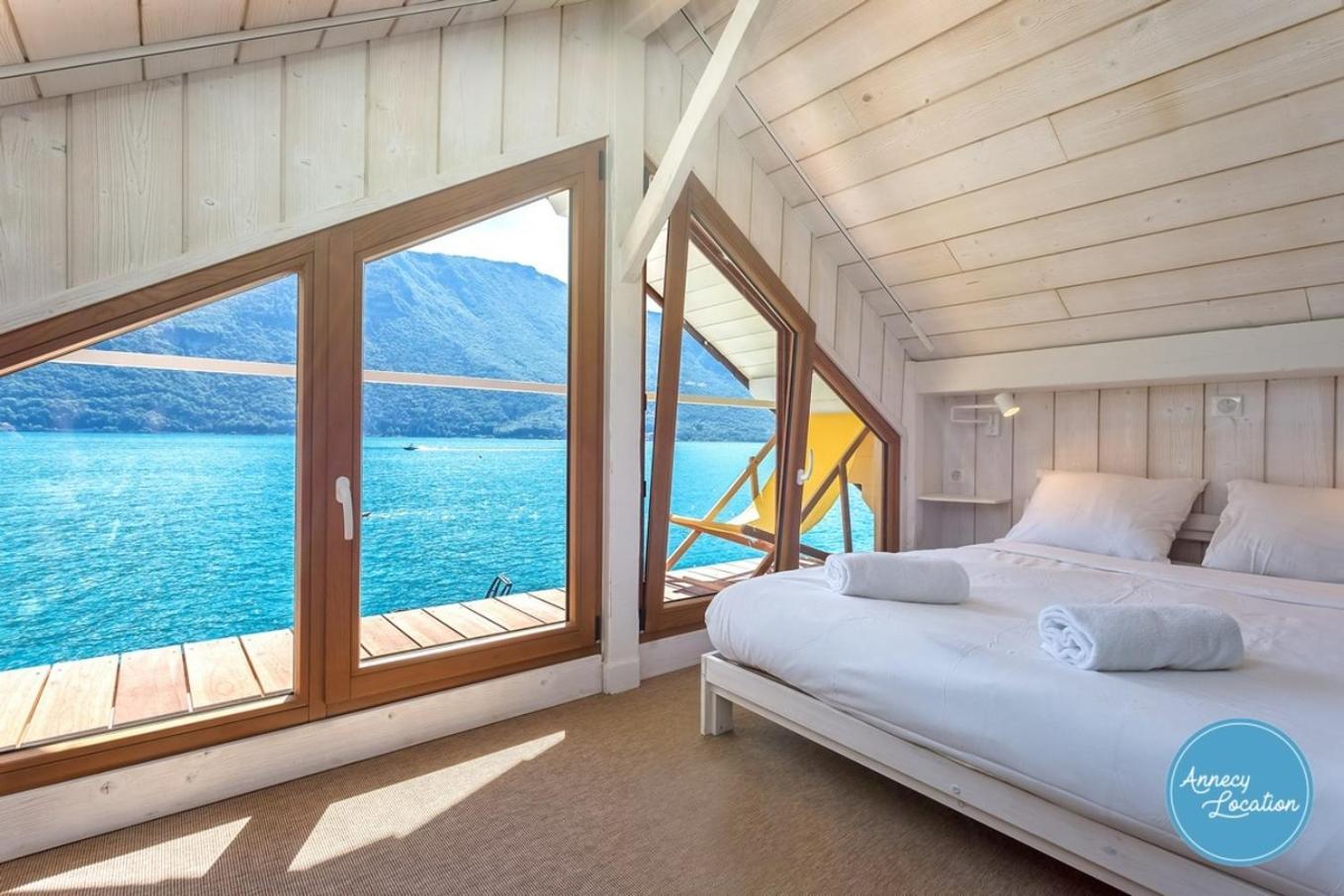 Chalet Coquillage Waterfront Escape On Lake Дуссар Экстерьер фото