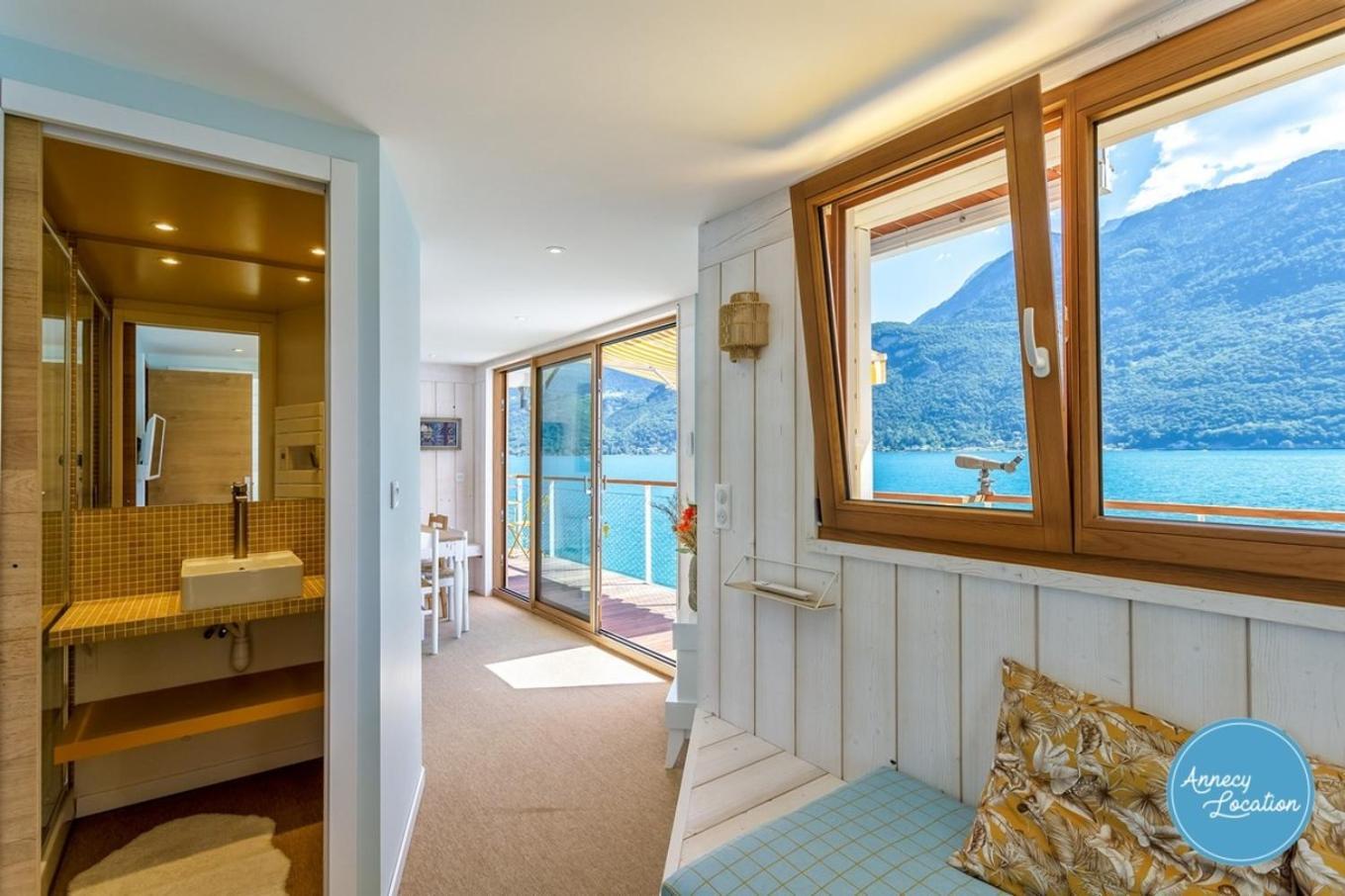 Chalet Coquillage Waterfront Escape On Lake Дуссар Экстерьер фото